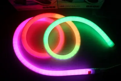 DC24V 12W täisvärviline painduv neoonriba