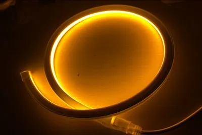 PVC kollane neoonriba DC24V